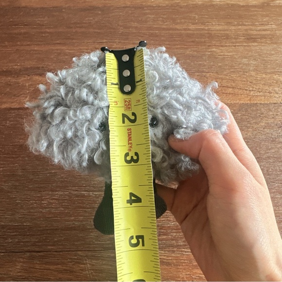 Storm Cloud Plush Keychain Cute Aesthetic Bag Charm Soft Kawaii Collectible New - Picture 6 of 6